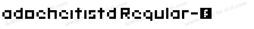 adoeheitistd Regular字体转换